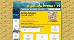 Desktop Screenshot of harnas.izakopane.pl