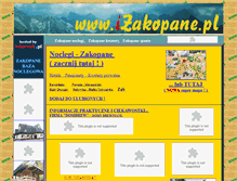 Tablet Screenshot of mieszkanie.izakopane.pl