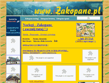 Tablet Screenshot of molendowicz.izakopane.pl