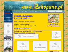 Tablet Screenshot of danuta.izakopane.pl